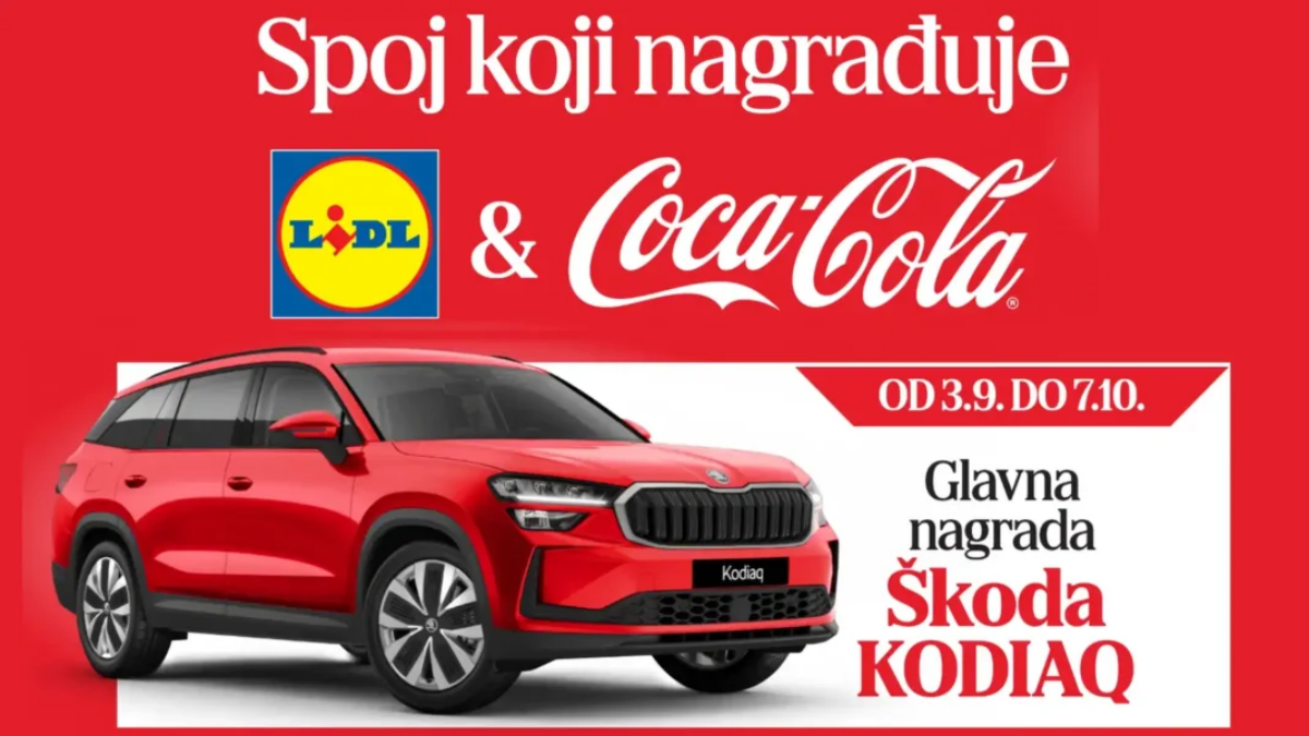 Coca-Cola i Lidl nagradna igra — Škoda Kodiaq
